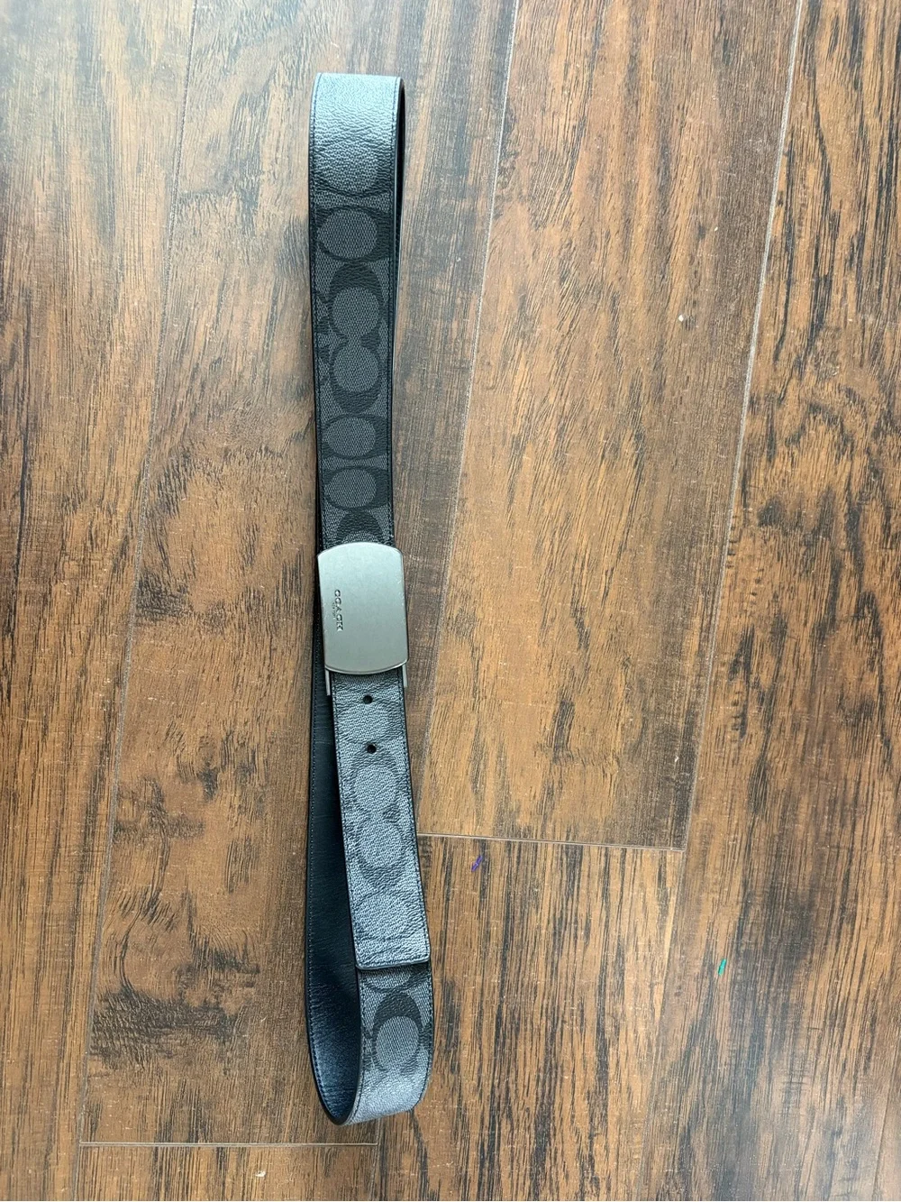 Coach logo belt 42” Large